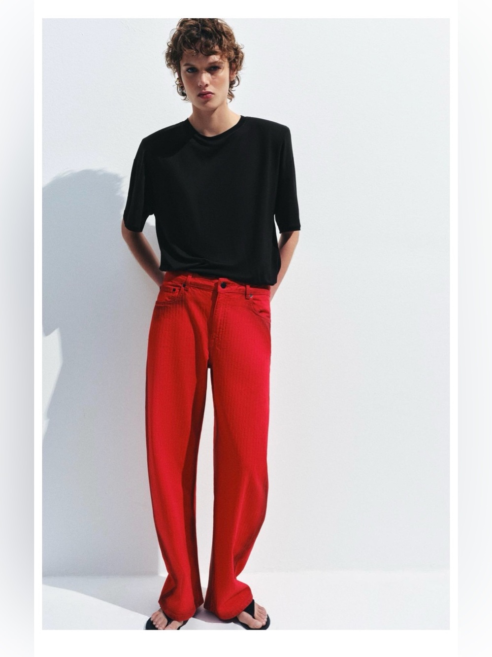 ZW Low Ride Wide-Leg Jeans